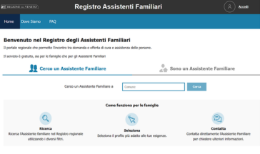 Registro regionale assistenti familiari